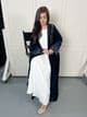 Navy abaya set
