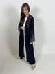 Navy abaya set