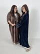 Navy abaya set