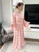 Pink abaya