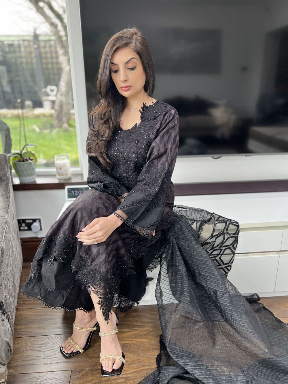Rang Rasiya Black lawn