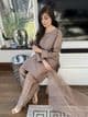 Raw silk Farshi Salwaar suit mocha