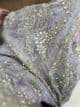 Safa sky blue organza suit