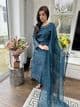 Safa teal viscous suit