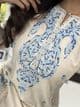 Sehar cream and blue