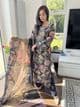 Sehar floral back suit