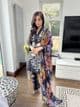 Sehar viscous suit : black