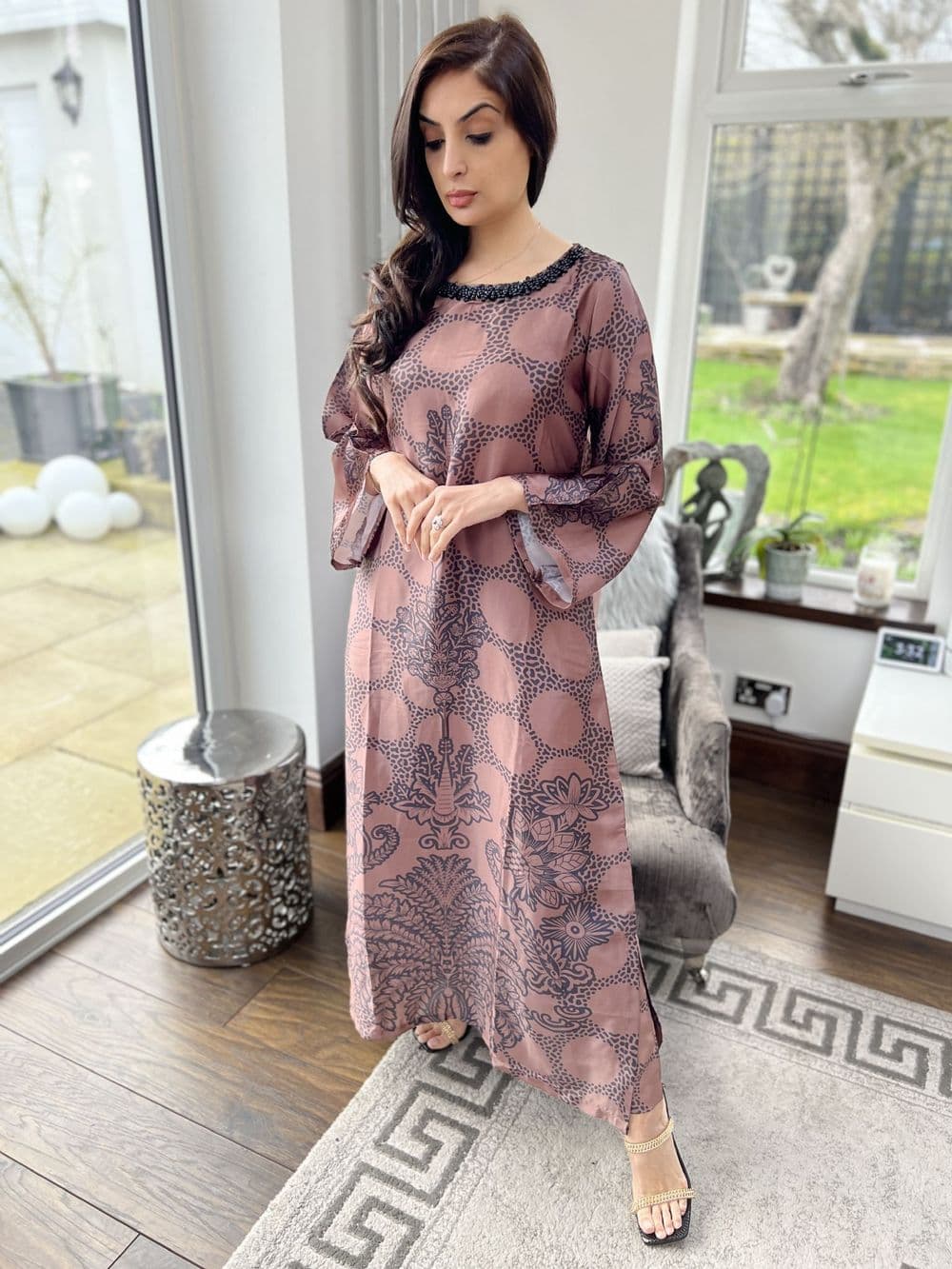 Shamooz silk co ord set