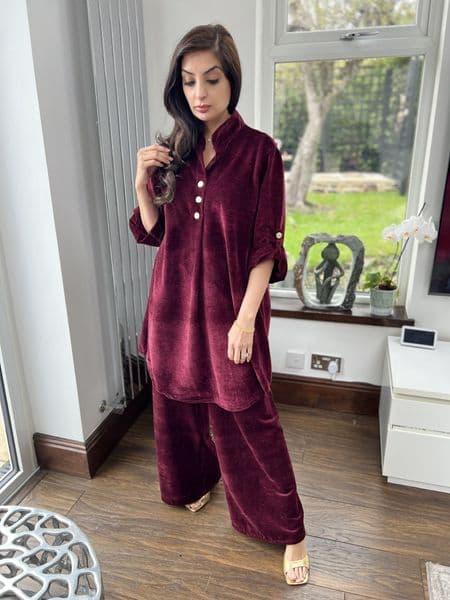 Warm Zara velvet co ord sets