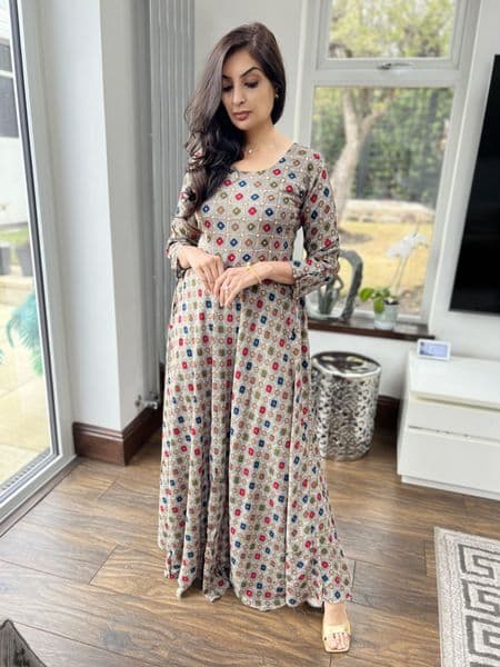 Zara linen maxi dress