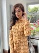 Zarah Summer Dress with buttons, Tan