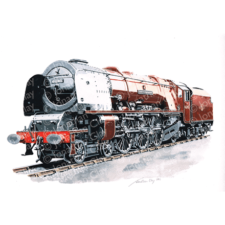 ‘Coronation’ class 8P 4-6-2 No. 46240 ‘city of Coventry Mug