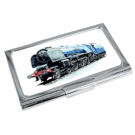 ‘Coronation’ Class 8p 4-6-2 No.46254 ‘City of Stoke-on-Trent’ (BR Blue) Business Card Holder
