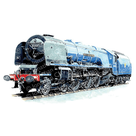 ‘Coronation’ Class 8p 4-6-2 No.46254 ‘City of Stoke-on-Trent’ (BR Blue) Mug