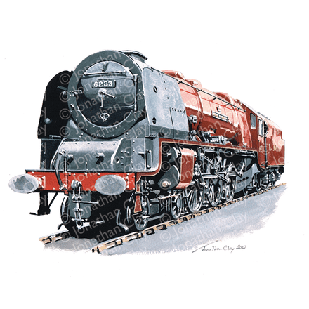 ‘Coronation’ Class 8P 4-6-2 No.6233 ‘Duchess of Sutherland’ (LMS Maroon) Mug