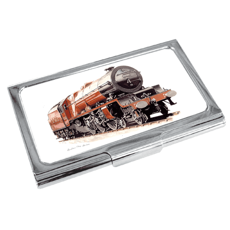 ‘Princess’ Class 8P 4-6-2 No.6201 ‘Princess Elizabeth’ (LMS Maroon) Business Card Holder