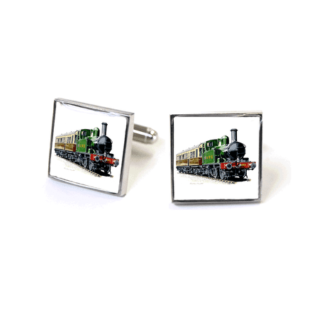 14XX Class 0-4-2T Auto-Tank No. 1450 & Auto-Trailer 178 (GWR Livery) Cuff Links