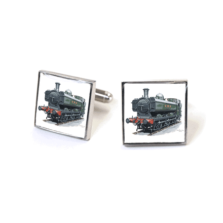 57XX Class 0-6-0 Pannier Tank No. 5786 (GWR Green) Cuff Links