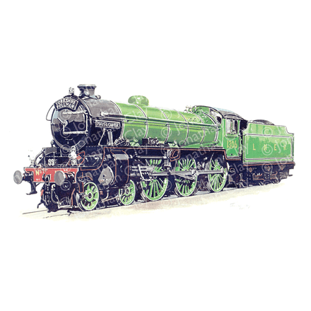 B1 Class 4-6-0 No.1306 ‘Mayflower’ (LNER Green) Mug