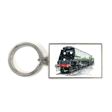 Battle of Britain Class 4-6-2 No.34051 Winston Churchill Key Ring