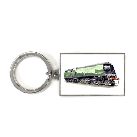 Battle of Britain Class 4-6-2 No.34067 Tangmere (BR Green) Key Ring