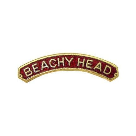 Beachy Head Locomotive Nameplate Badge