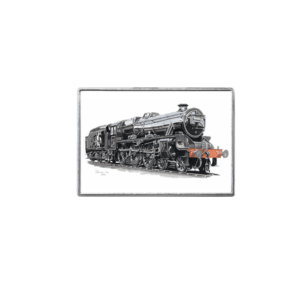 Black Five 4-6-0 No.45157 (BR Livery) Fridge Magnet