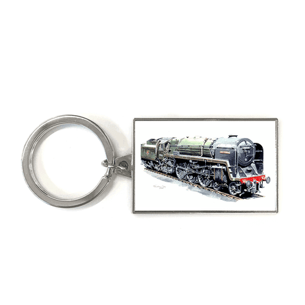 BR Britannia Class 7P 4-6-2 No.70000 Britannia Key Ring