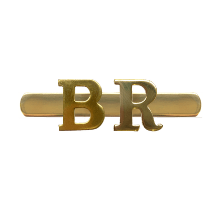 BR - British Railways Brass Cap Badge