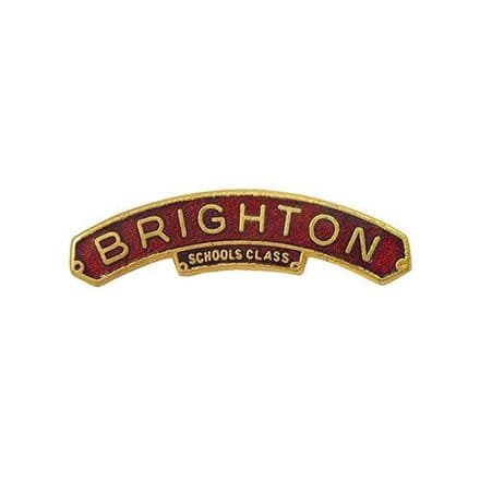 Brighton Locomotive Nameplate Badge
