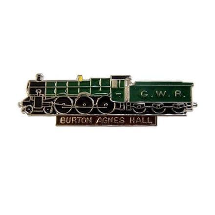 Burton Agnes Hall Locomotive Badge