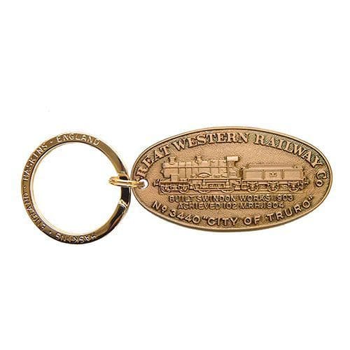 City of Truro Locomotive Key Ring