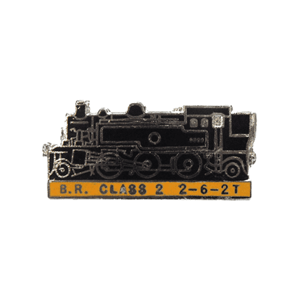 Class 2 2-6-2T Locomotive Badge