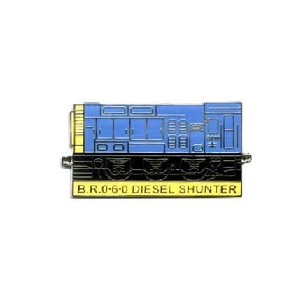 Class 8 Diesel Shunter 0-6-0 Locomotive Badge