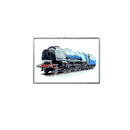 Coronation Class 8p 4-6-2 No.46254 City of Stoke-on-Trent (BR Blue) Fridge Magnet