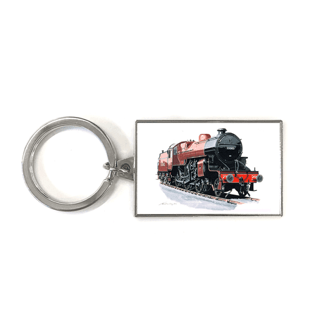 Crab Class 5 2-6-0 No.13065 (LMS Red) Key Ring