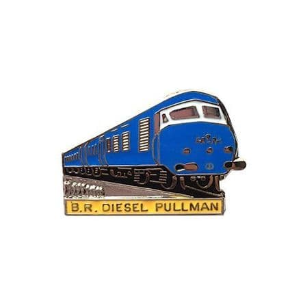 Diesel Pullman Blue Locomotive Badge