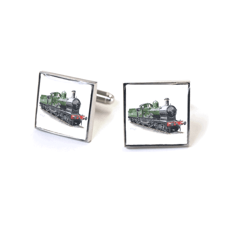 Dukedog Class 4-4-0 No.9017 Earl of Berkeley (GWR Green) Cuff Links