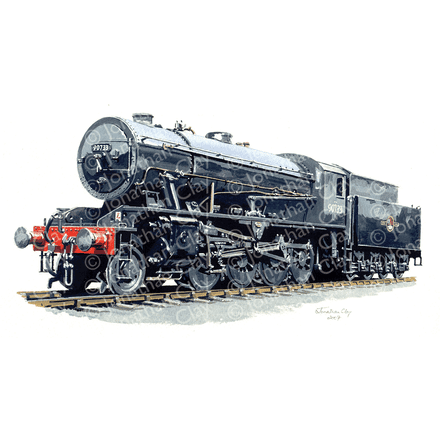 Ex War Department WD 2-8-0 No.90733 Mug