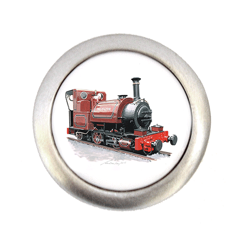 Fletcher Jennings 0-4-0T No.2 ‘Dolgoch’ (original red livery 2015) Bottle Stopper