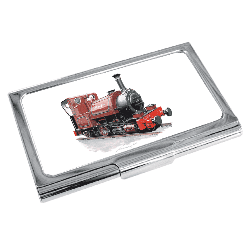 Fletcher Jennings 0-4-0T No.2 ‘Dolgoch’ (original red livery 2015) Business Card Holder