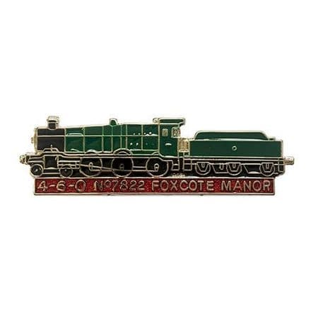 Foxcote Manor Locomotive Badge