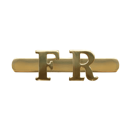 FR -Festiniog Railway Brass Cap Badge