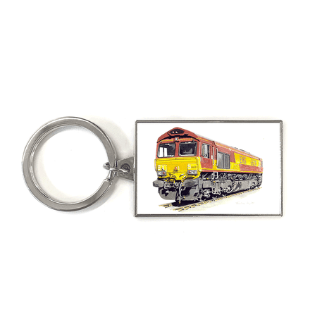 General Motors Class 66 Diesel-Electric No.66 231 EWS Livery Key Ring