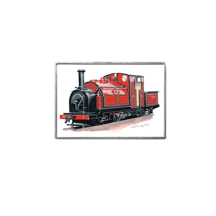 George England 0-4-0ST+T No.2 Prince (2013 livery) Fridge Magnet