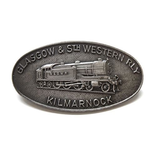 Glasgow and South Western Railway G&SWR Cap Badge