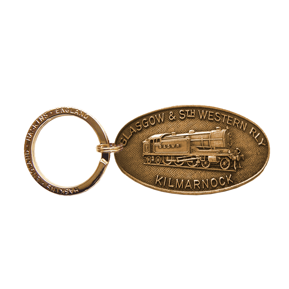 Glasgow and South Western Railway G&SWR Key Ring