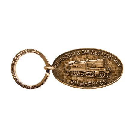 Glasgow and South Western Railway (G&SWR) Key Ring