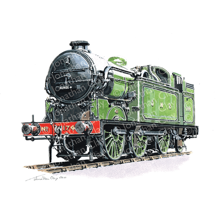GNR Class N2 0-6-2T No.1744 Mug