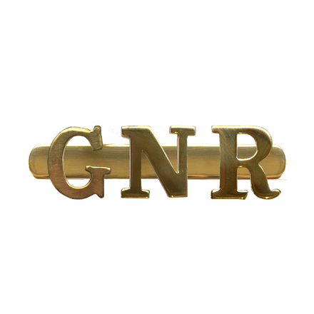 GNR - Great Northern Railway Brass Cap Badge